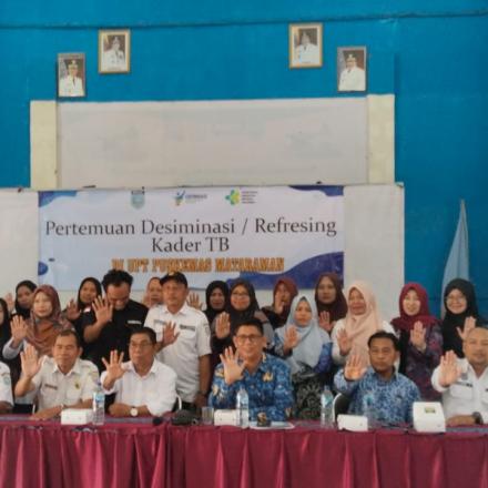 Pambakal Bawahan Seberang Hadiri pertemuan Desiminasi / Refresing Kader TB